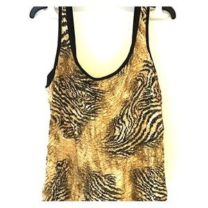 NWT Carries size 14 Animal Print dress tank top
